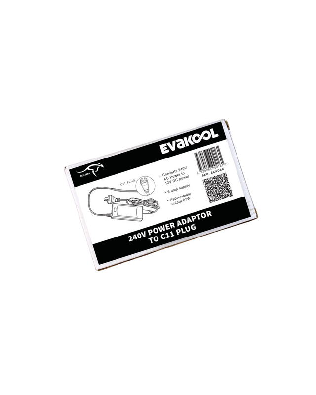 12/240V EvaPower Slimline Power Adaptor Adventure Plug