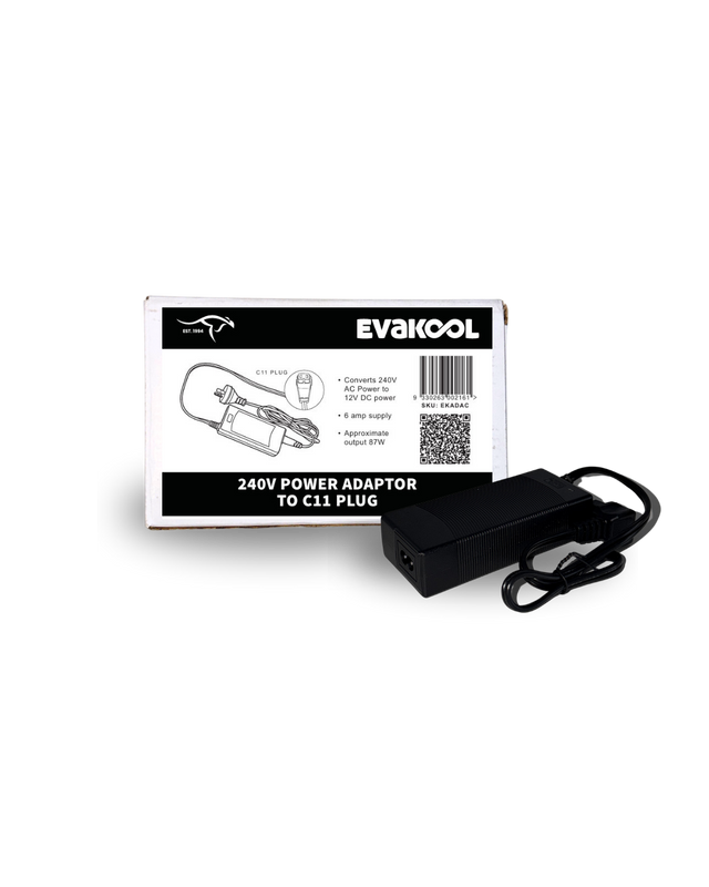 12/240V EvaPower Slimline Power Adaptor Adventure Plug