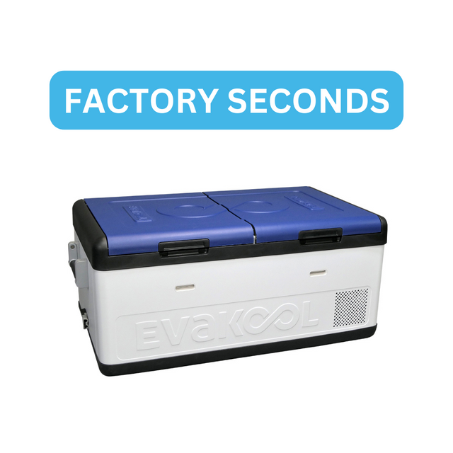 80L Down Under Fridge Freezer - Blue - Red Dot