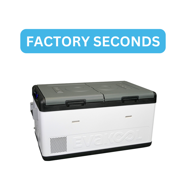 95L Down Under Fridge Freezer - Grey - Factory Seconds