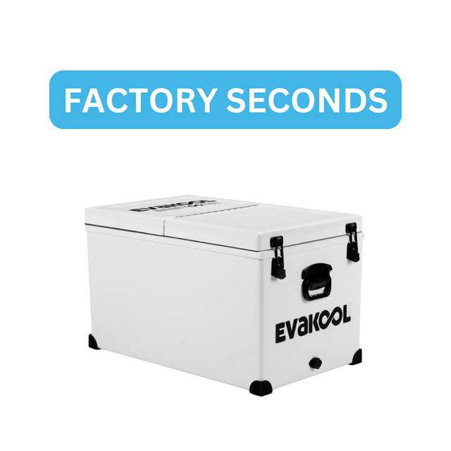 110L Infinity Fibreglass Icebox - Split Lid- Factory Seconds