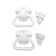 Infinity Handle White (2 Pack) - EvaKool Australia