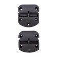Infinity Hinge Black (2 Pack) - EvaKool Australia