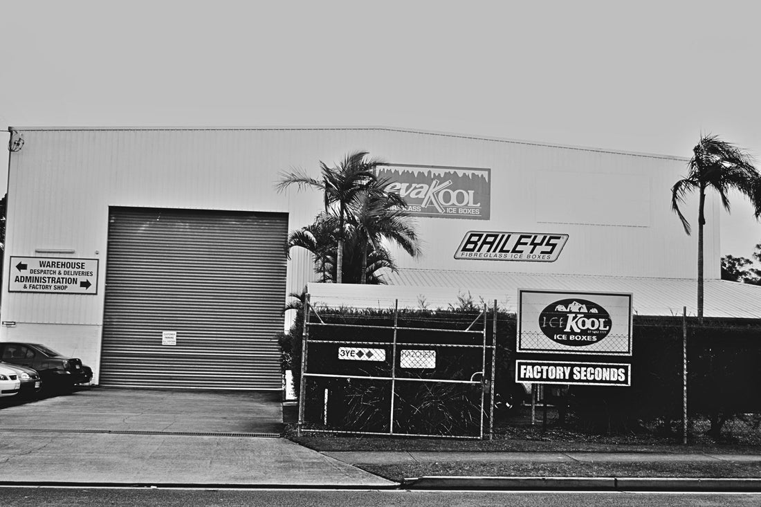 The original Evakool factory on the Sunshine Coast