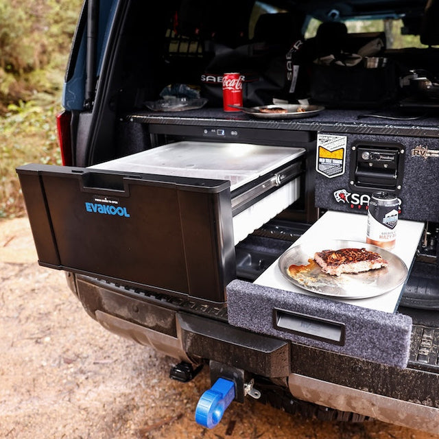 40L Platinum Drawer Fridge Freezer