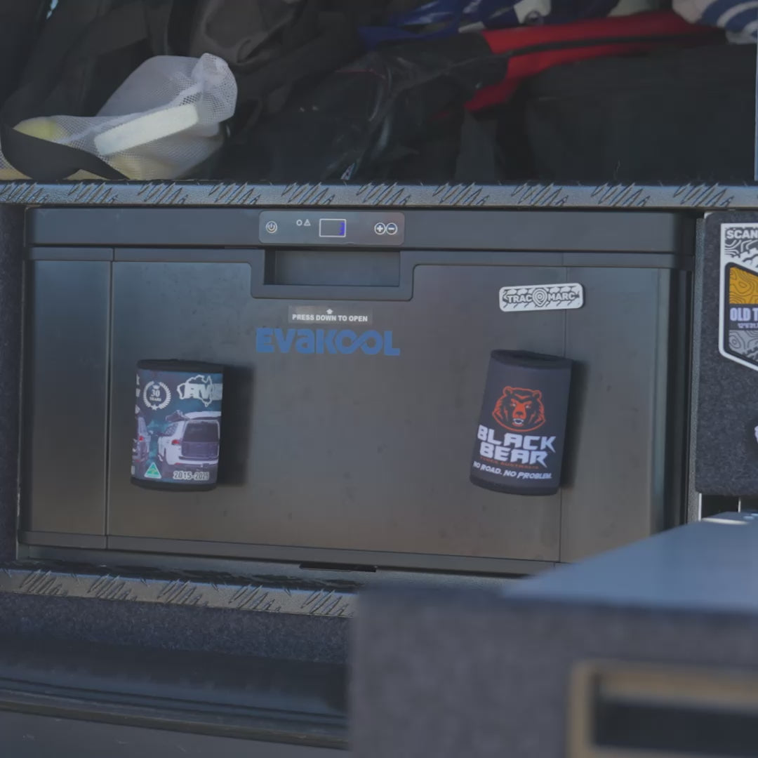 40L Platinum Drawer Fridge Freezer